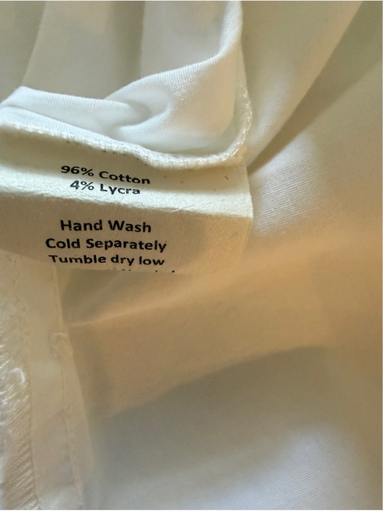 Sara Campbell White Ruffle-Trim Button Down Blouse - Picture 9 of 10